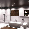 IP65 Rated, Fixed, Shower Downlight - Polished Chrome Finish
