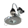 IP65 Rated, Fixed, Shower Downlight - Polished Chrome Finish
