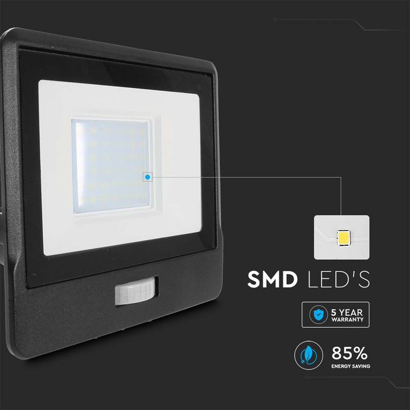30w LED flood light with PIR sensor with SMD LEDs