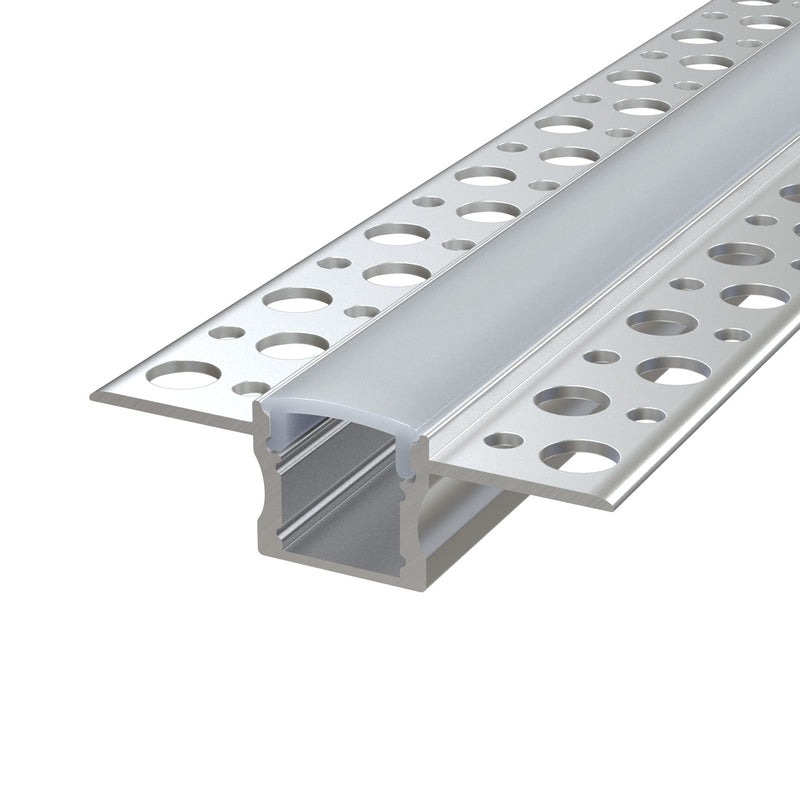 side of a plaster-in LED profile
