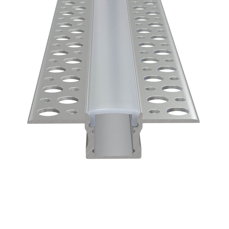 front view Plaster in led profile
