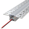 Plaster-in LED profile
