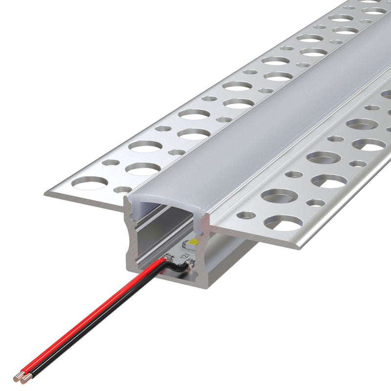 Plaster-in LED profile