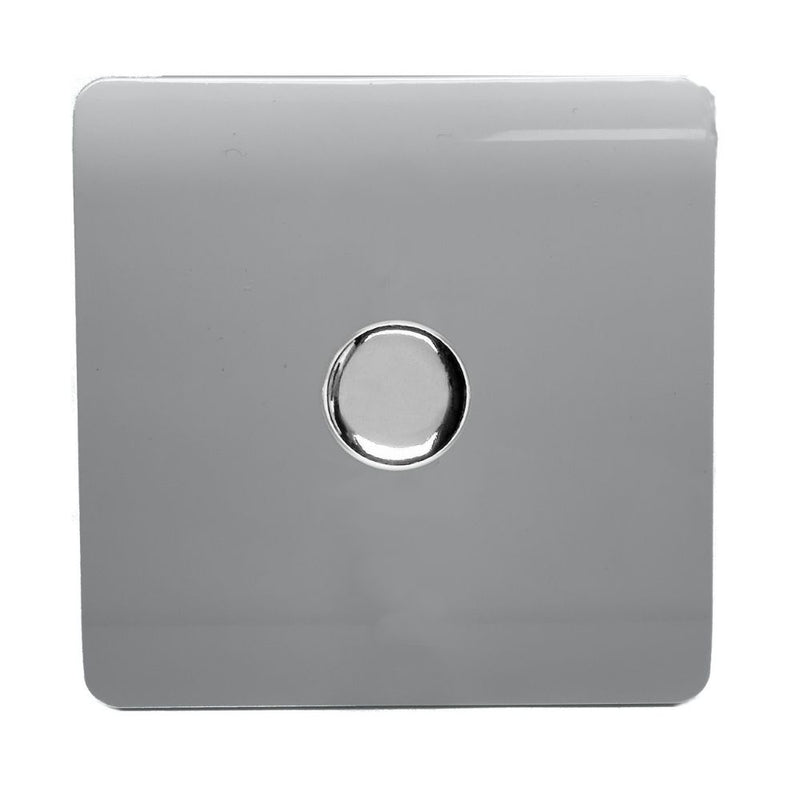dimmer switch in silver