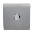 dimmer switch in silver