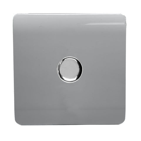 dimmer switch in silver