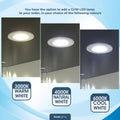led options Brass tilt fire rated downlights
