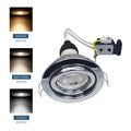Recessed GU10 Tilt Downlight in Chrome