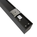 Back of a 2FT (60cm) LED Linear Light – Surface Mount, Black Finish