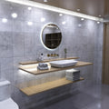 loo setting in cool white light full view shot