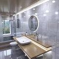 loo setting in cool white light elegant backlit