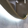 LUXE600-OAK mirror cool white light