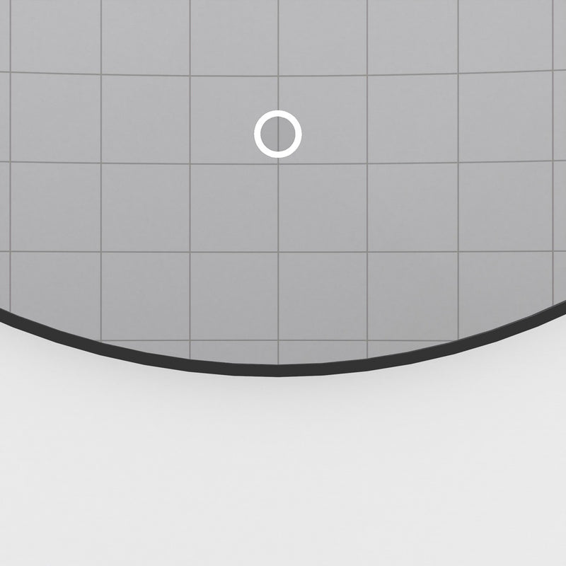 LUXE600-OBB front facing shot close up of touch switch