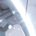 LUXE600-OBS LED Bathroom mirror in cool white light