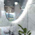 LUXE600-OBS LED Bathroom mirror in natural white light