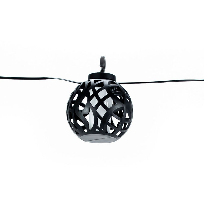 single black lantern string light
