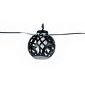 single black lantern string light