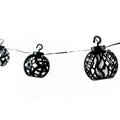 black lantern string lights