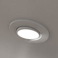 mounted tilt white fire-rated downlight