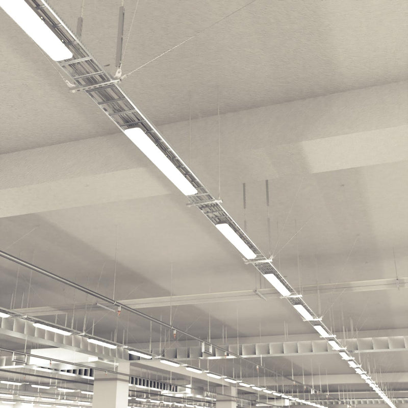 hanging natural white LED battens