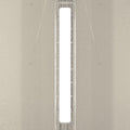 close up of mounted LED batten with natural white light