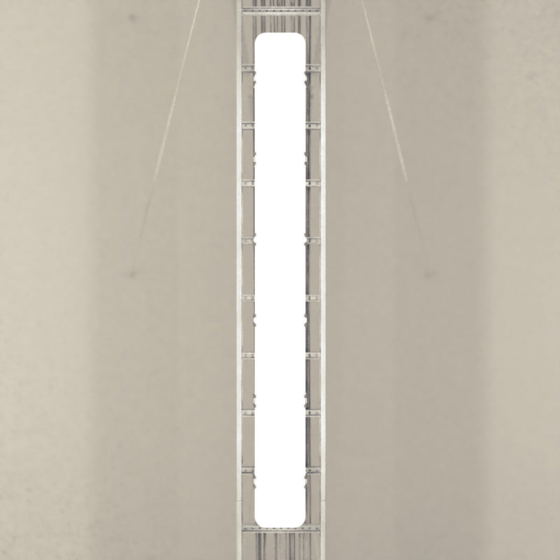 mounted LED batten with natural white light