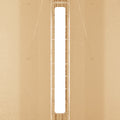 close up of mounted LED batten with warm white light