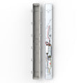 inside a 60w CCT IP65 LED Batten with microwave sensor and emergency module, 180cm