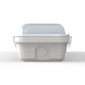60w IP65 LED batten with emergency module, 180cm