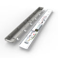 side of the inside of a 40w CCT LED batten with microwave sensor