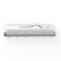 inside a 60w CCT IP65 LED batten with sensor, 180cm