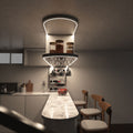 Home bar front shot - warm white light
