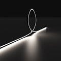 5m Long 4mm Flexible Neon Flex / Strip Lighting – Dotless – Natural White – Black (angle 9)