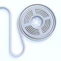 3m Long 4mm Flexible Neon Flex / Strip Lighting – Dotless – Natural White (angle 2)