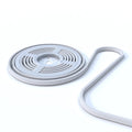 3m Long 4mm Flexible Neon Flex / Strip Lighting – Dotless – White Finish (Cool / Natural / Warm White) (angle 3)