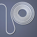 3m Long 4mm Flexible Neon Flex / Strip Lighting – Dotless – Cool White (angle 2)