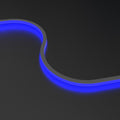 top bending RGB neon flex in blue s bended