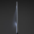 cool white side bending neon flex back shot