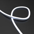 side bending cool white LED flex looped close up