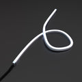 cool white side bending neon flex looped