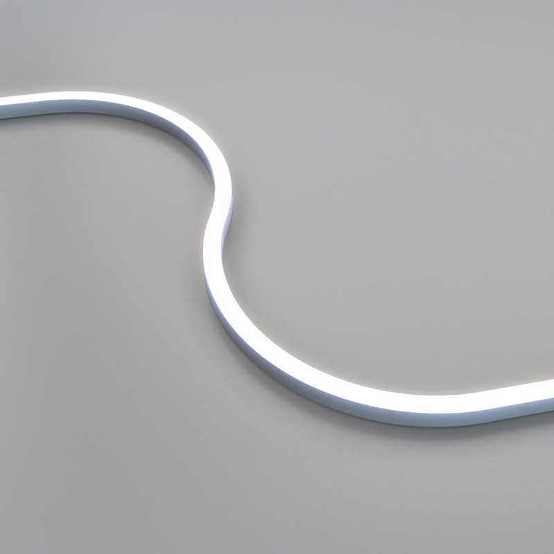 cool white side bending neon flex curved to your need