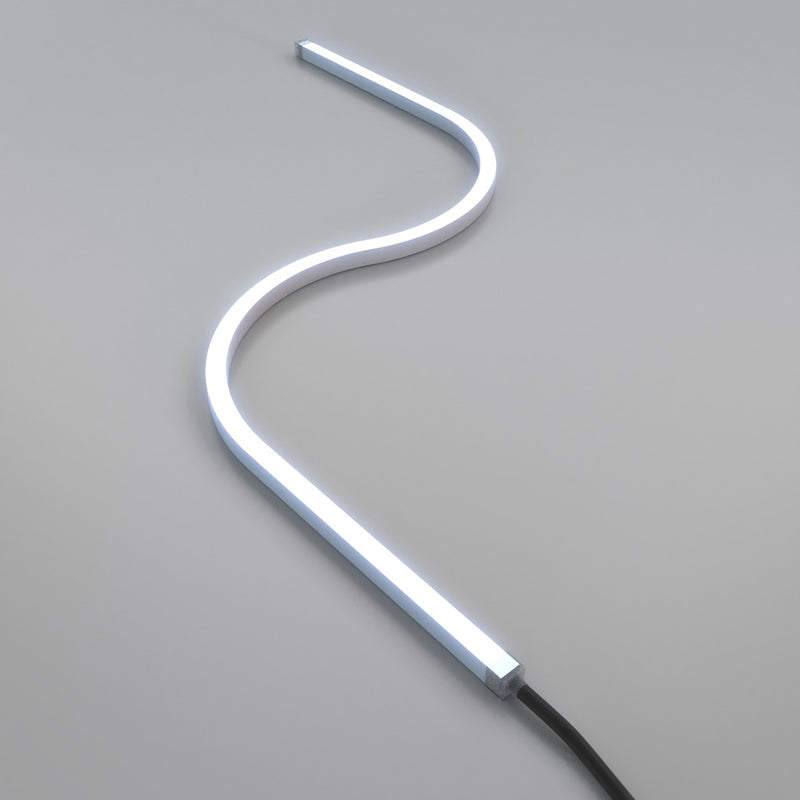 side bending cool white LED flex s curve with wiring