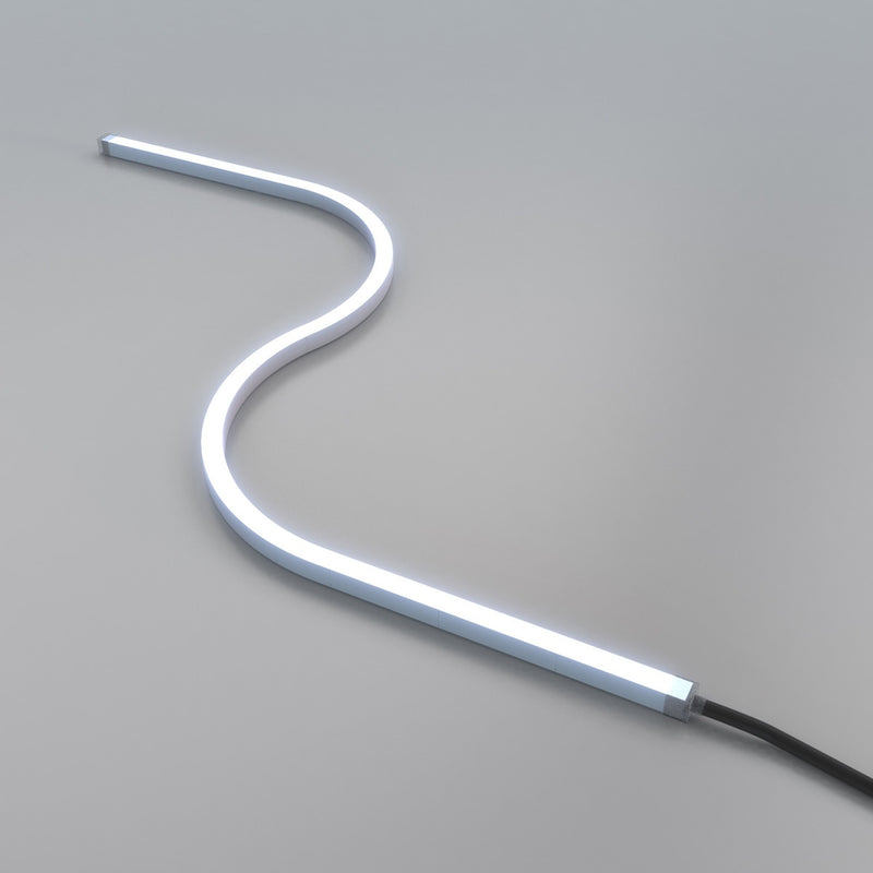 cool white side bending neon flex s curve