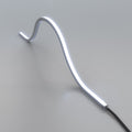 cool white top bending neon flex curved