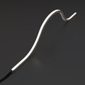 Natural white top bending neon flex strip arched different angle