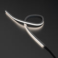 Natural white top bending neon flex strip looped facing outward