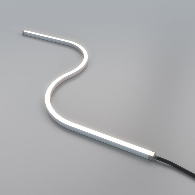 Natural White side bending LED strip s curve with wiring