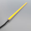 top bending RGB neon flex in orange full view shot