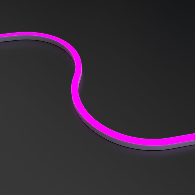 RGB neon flex side bending - pink bending both sides 