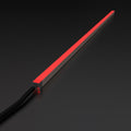 top bending RGB neon flex in red full view shot